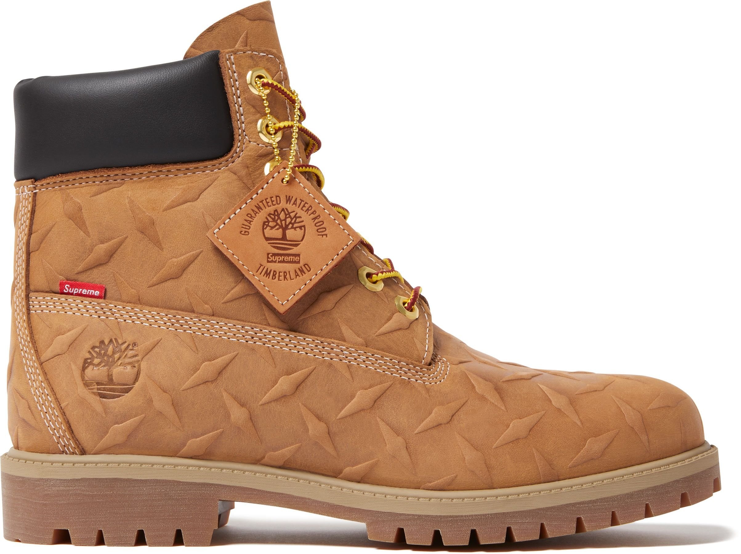 Supreme®/Timberland® Diamond Plate 6" Premium Waterproof Boot